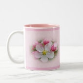 Apple Blossom Time Tweekleurige Koffiemok (Links)