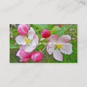 Apple Blossom Time Visitekaartjes (Achterkant)