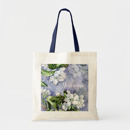 Apple blossom tote bag (Voorkant)