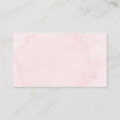 Apple Blossom Tree Wreater Diaper Raffle Visitekaartje (Achterkant)