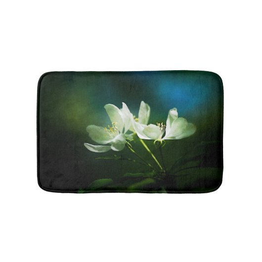 Apple Blossom - Twee bloemen Badmat (Voorkant)