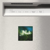 Apple Blossom - Twee bloemen Magneet (Insitu (Vaatwasser))