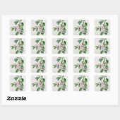 Apple Blossom uit 'Les Choix des Plus Belles' Vierkante Sticker (Vel)
