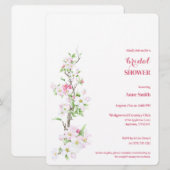 Apple Blossom Volledig  Vrijgezellenfeest Kaart (Voorkant / Achterkant)