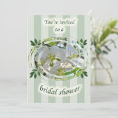 Apple Blossom Vrijgezellenfeest Floral Kaart (Staand voorkant)