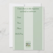 Apple Blossom Vrijgezellenfeest Floral Kaart (Achterkant)