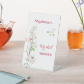 Apple Blossom Vrijgezellenfeest Gepersonaliseerd Reclamebord Met Voetstuk (Insitu)