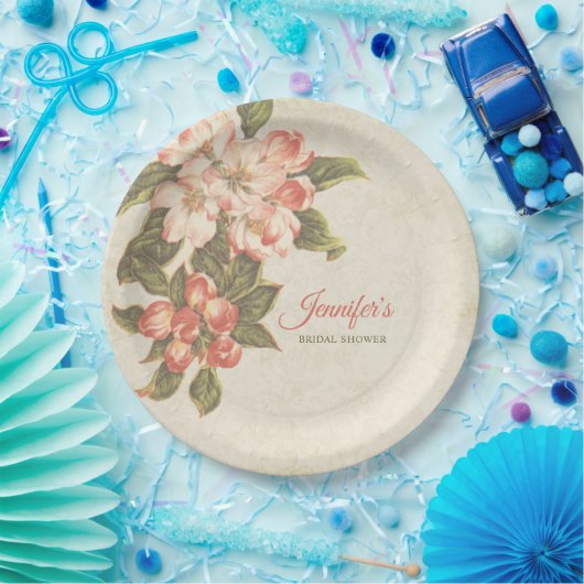  Apple Blossom Vrijgezellenfeest Papieren Bordje (Feest)