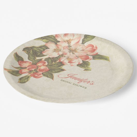  Apple Blossom Vrijgezellenfeest Papieren Bordje (Gekanteld)