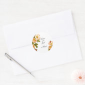 Apple Blossom Waterverf Stems Bruiloft Stickers (Envelop)