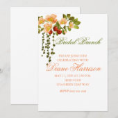 Apple Blossom Waterverf Stems Vrijgezellenfeest Kaart (Voorkant / Achterkant)