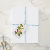 Apple Blossom Waterverf Stems Wedding Cadeaulabel (Met Touw)