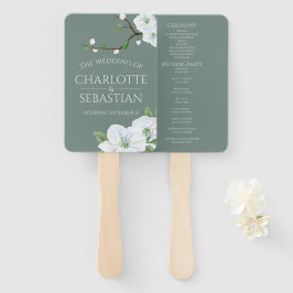 Apple Blossom Wedding Ceremony Handwaaier