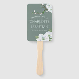 Apple Blossom Wedding Ceremony Handwaaier