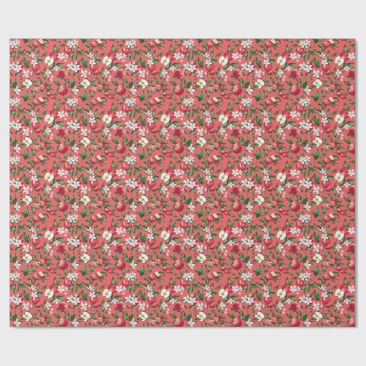 Apple Blossom Wrapping Paper Cadeaupapier (Vlak)