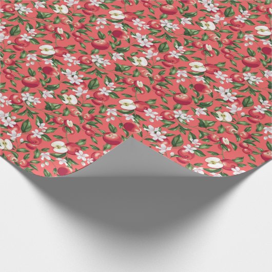 Apple Blossom Wrapping Paper Cadeaupapier (Hoek)