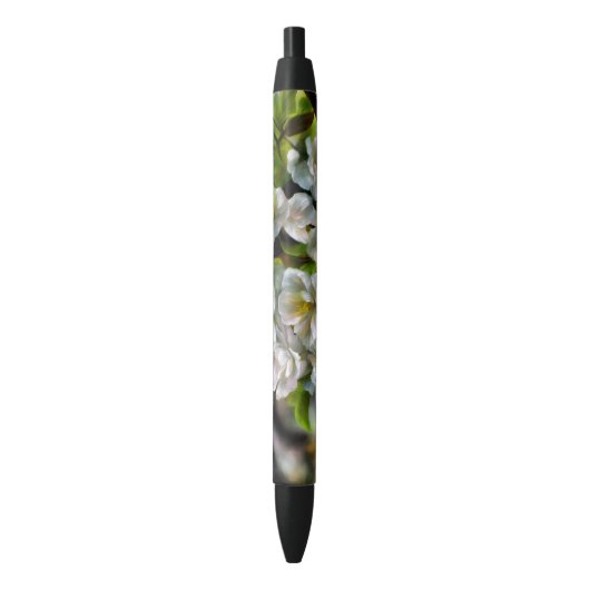 Apple Blossom Zwarte Inkt Pen (Voorkant Verticaal)
