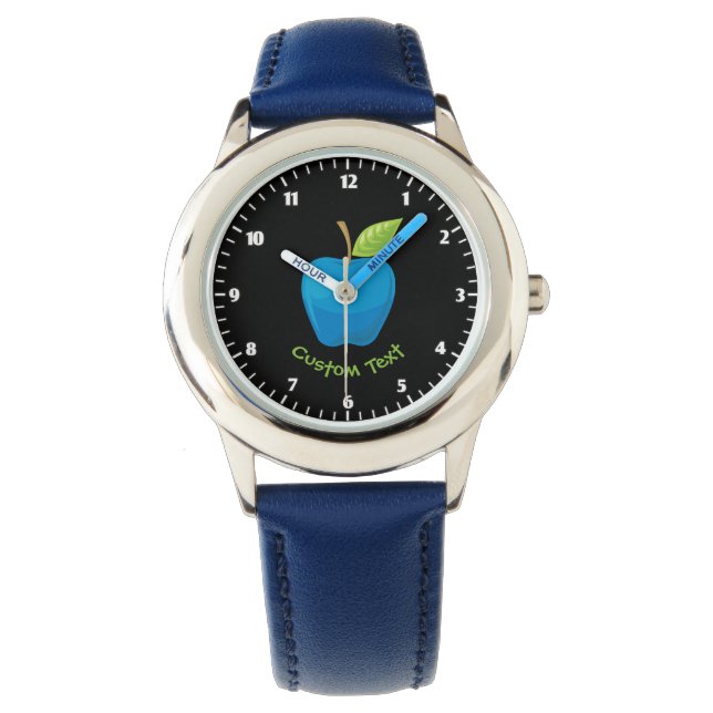Apple Blue Horloge (Voorkant)