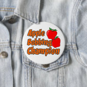 Apple Bobbing Champion Button (In situ)