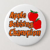 Apple Bobbing Champion Button (Voorkant)