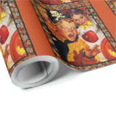 Apple Bobbing Gevaren Cadeaupapier (Rol Hoek)
