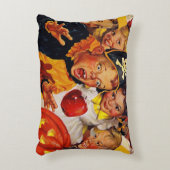 Apple Bobbing Gevaren - Grappig Custom Halloween Accent Kussen (Voorkant(Verticaal))