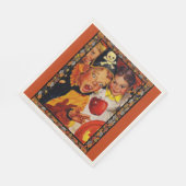 Apple Bobbing Gevaren Papieren servet (Hoek)