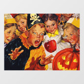 Apple Bobbing Gevaren Raamsticker (Vel)