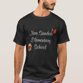 Apple, boekenworm voor pre-k, Nan San.. - Geperson T-shirt
