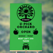 Apple Boerderij U- Pick Promotie Acryl Bord (Neutraal)