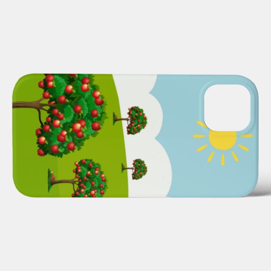 Apple bomen telefoonhoesje Case-Mate iPhone case (Achterkant (horizontaal))
