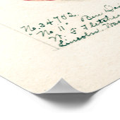  Apple Botanische illustratie Poster (Hoek)