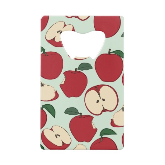 Apple Bottle Opener Creditkaart Flessenopener (Voorkant)