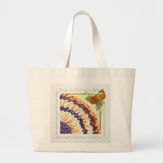 Apple braam start 2014 grote tote bag (Voorkant)