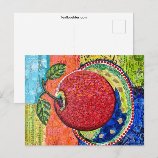 Apple Briefkaart (Voorkant / Achterkant)