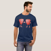 Apple Buddies T-shirt (Voorkant volledig)