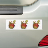 Apple Bumpersticker (Op auto)