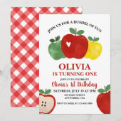 Apple Bushel van 1 februari Kaart (Voorkant / Achterkant)