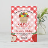 Apple Bushel van 1 februari Uitnodiging (Staand voorkant)