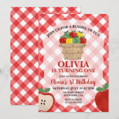 Apple Bushel van 1 februari Uitnodiging (Voorkant / Achterkant)