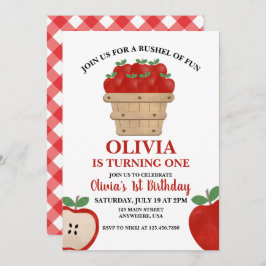 Apple Bushel van 1 februari Uitnodiging