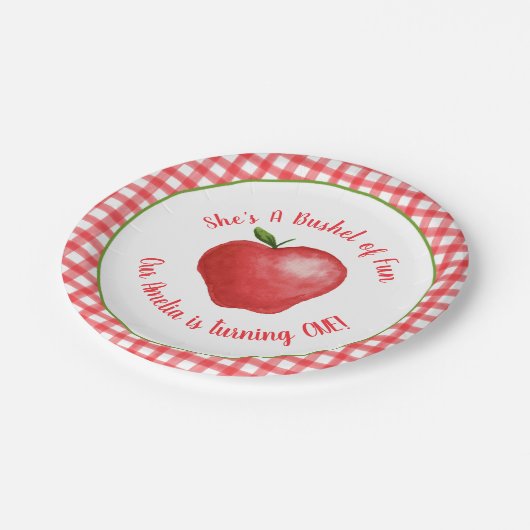 Apple Bushel van Fun Party Bord -  (Gekanteld)