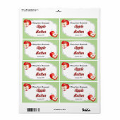 Apple Butter Canning Labels (Full Sheet)