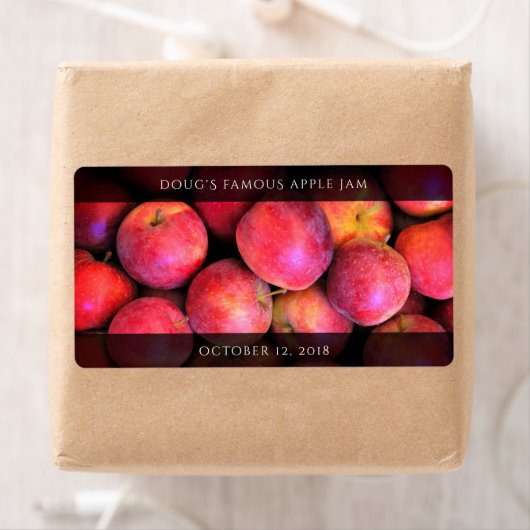 Apple Butter / Cider / Sauce / Jam Jar Etiket (Insitu)