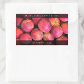 Apple Butter / Cider / Sauce / Jam Jar Rechthoekige Sticker (Tas)