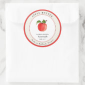 Apple Butter Jar Canning label (Tas)