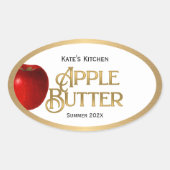 Apple Butter Jelly Label  (Voorkant)