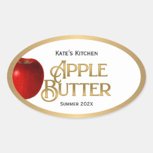 Apple Butter Jelly Label