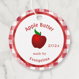  Apple Butter Personalized Canning Bedankjes Labels