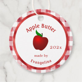  Apple Butter Personalized Canning Bedankjes Labels